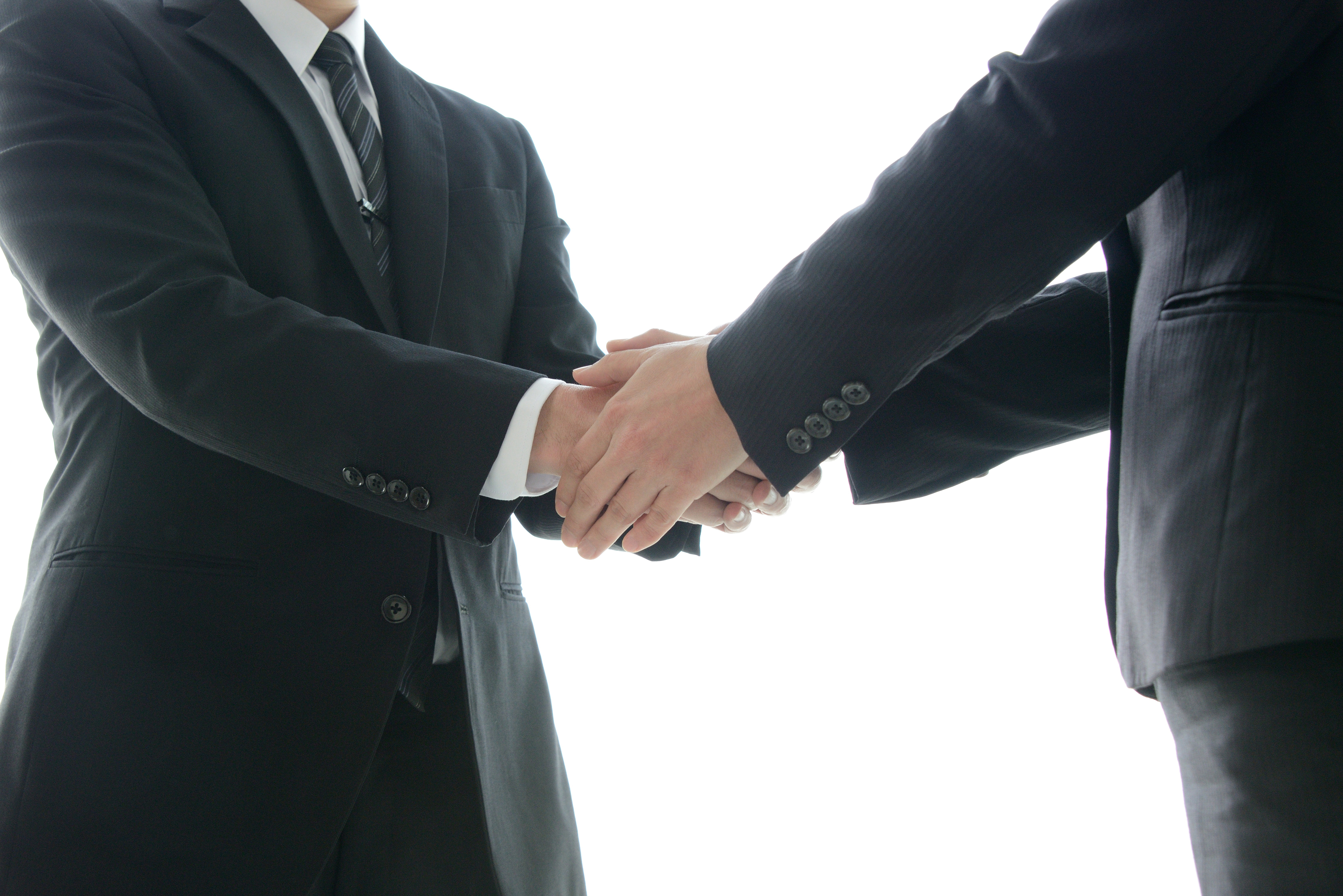 電話対応している代表