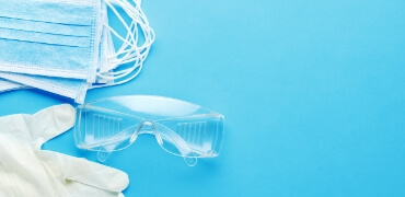 マスクとゴーグル